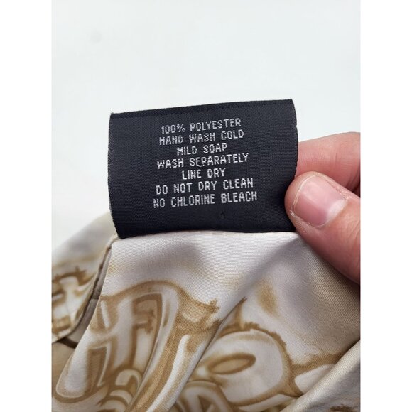 SOUTHPOLE Mens XL Button Up Short Sleeve Shirt Print y2k Streetwear Graffiti - Picture 8 of 8